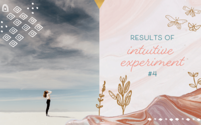 Results of Intuitive Experiment #4