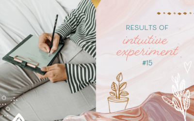 Intuitive Experiment #15 – Results