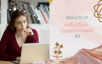 Results of Intuitive Experiment #21